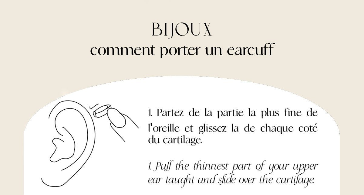 Comment porter un earcuff ?