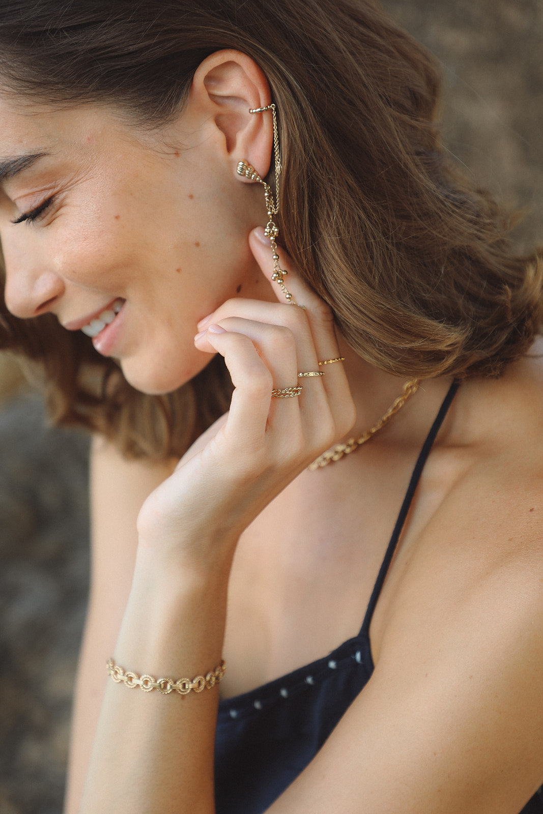 Boucle d'oreille Olympia - waekura