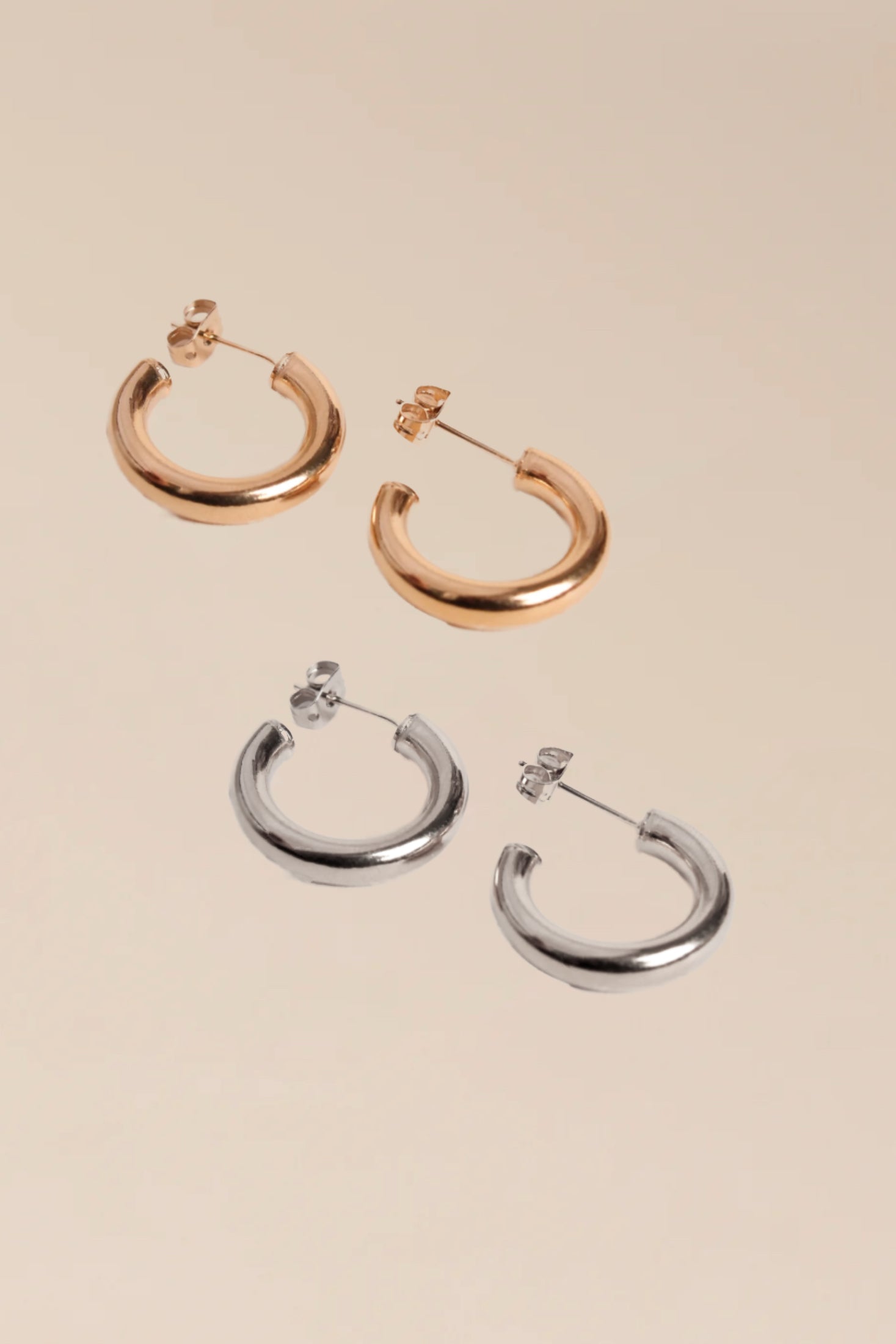 Duo Anna doré-palladium