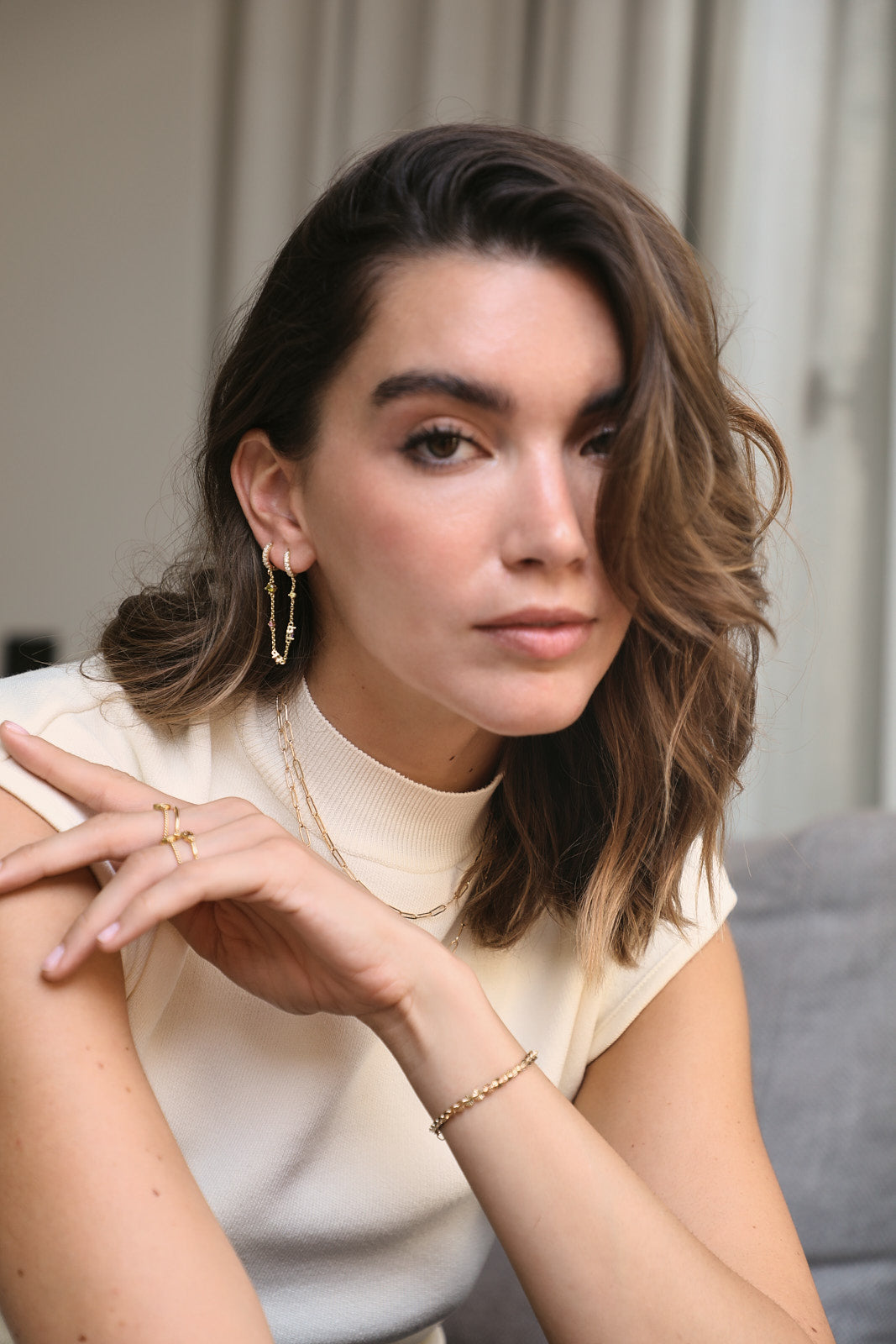 Boucle d'oreille Jude - waekura