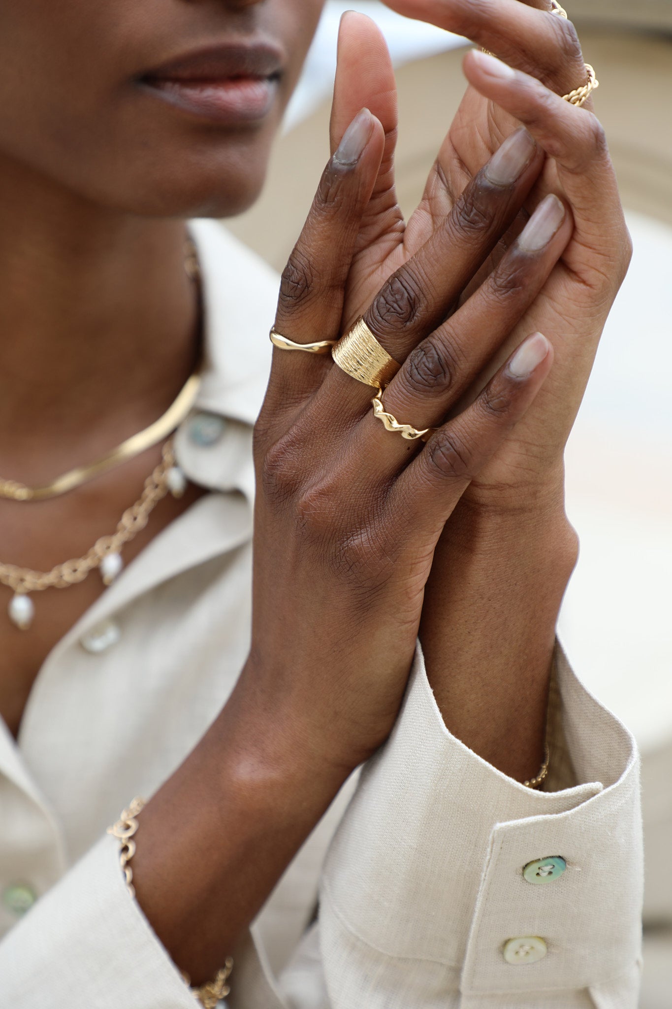 Bague Dana Moyen modèle - waekura