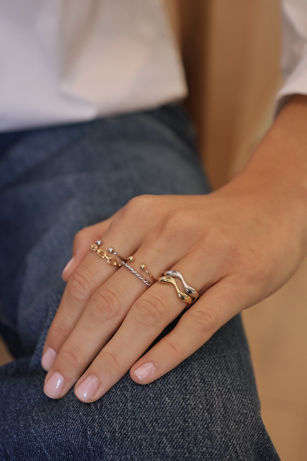 Bague Sofia - Palladium - waekura