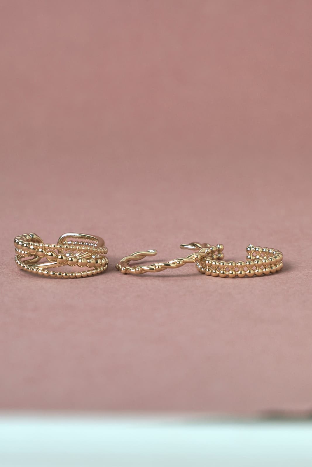 Trio bagues Bertille, Florine, Alex