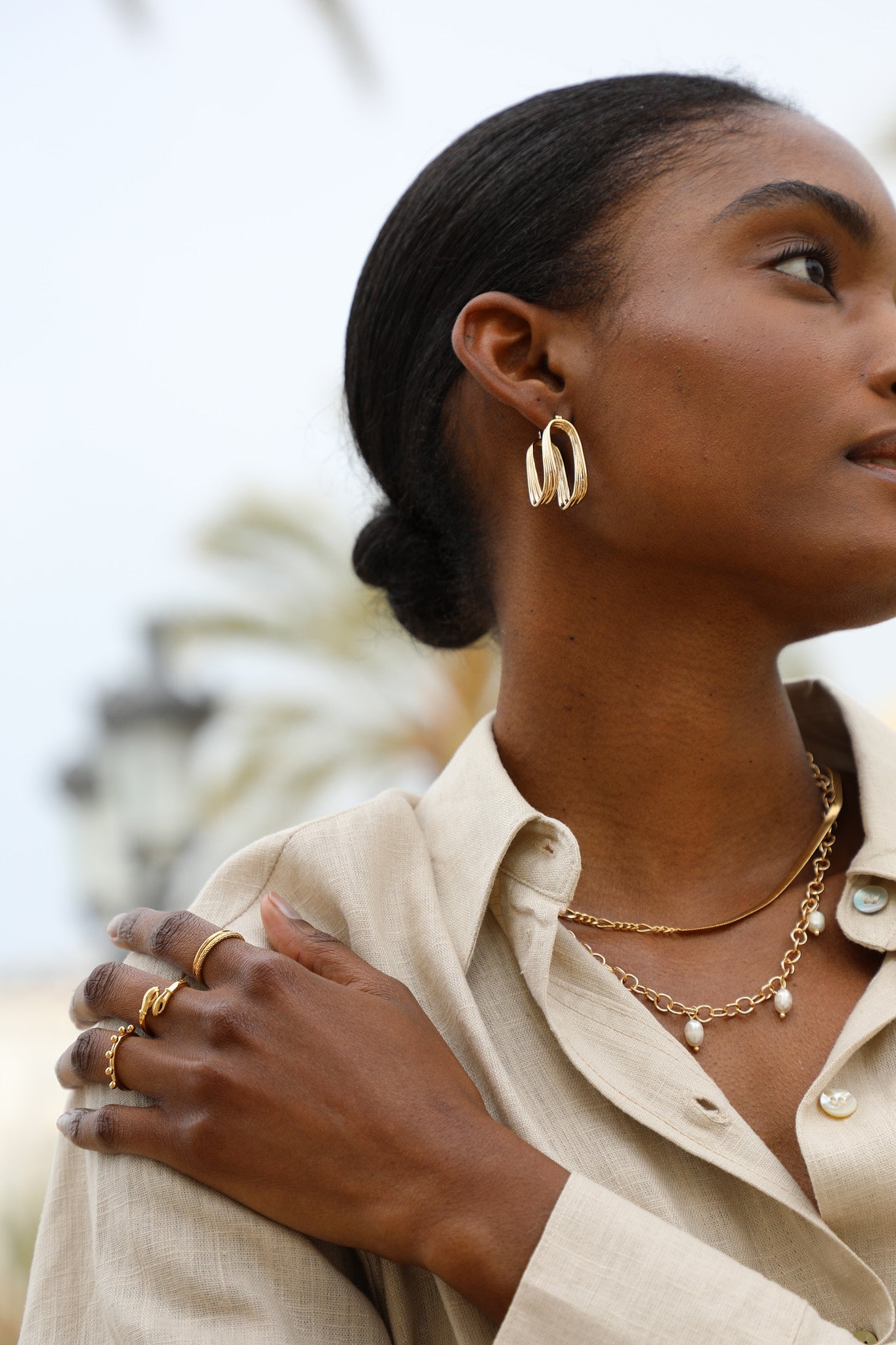 Boucles d'oreilles Marion - waekura