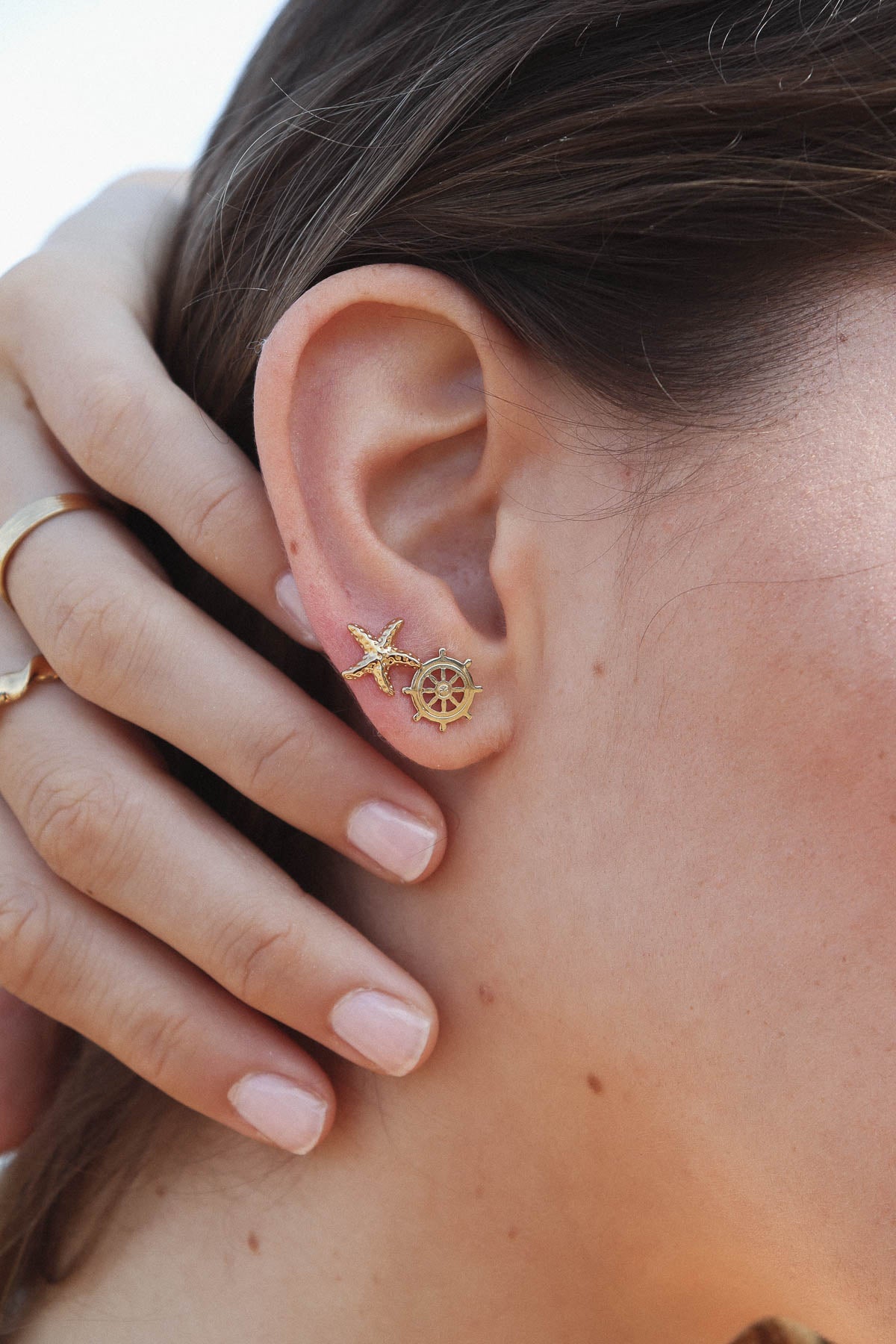 Boucles d’oreilles Gouvernail - waekura