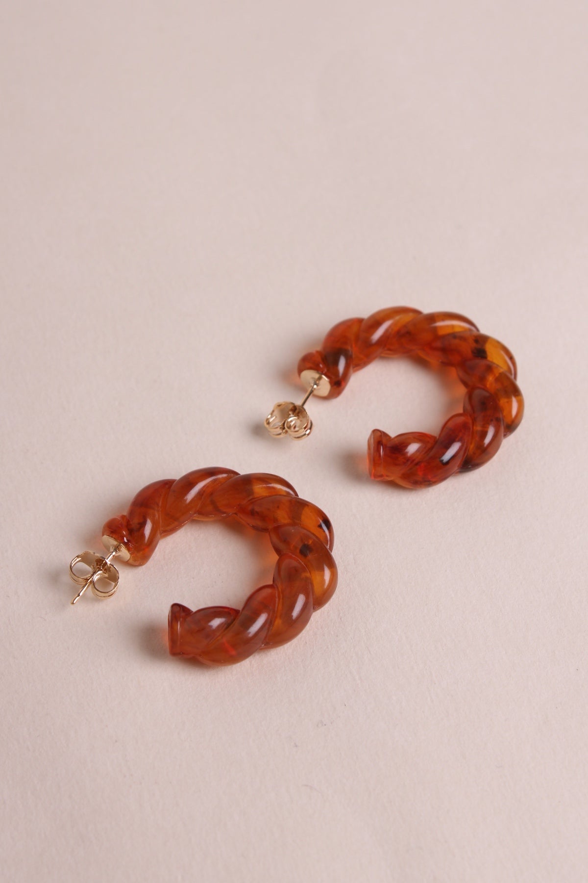 Boucles d'oreilles Roma - Miel - waekura