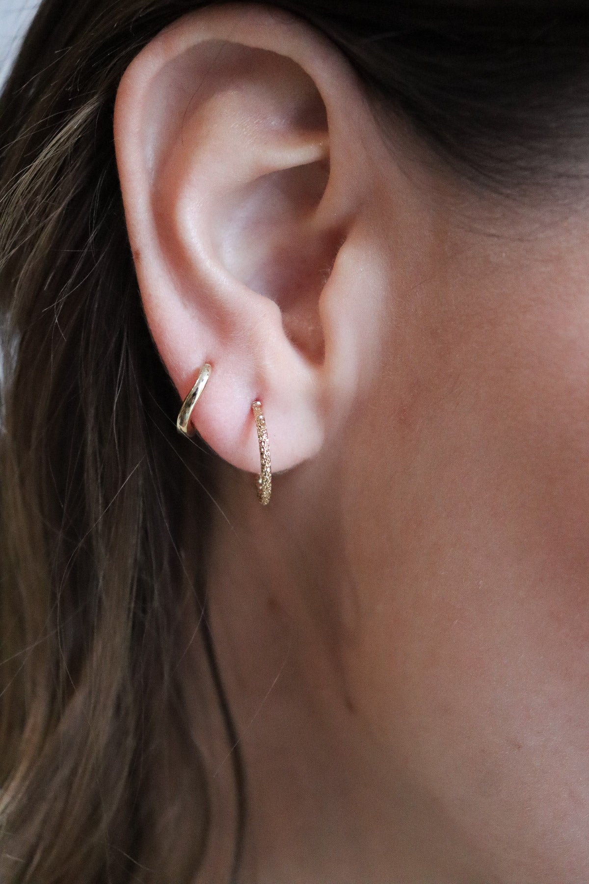 Mini créoles Twist - waekura