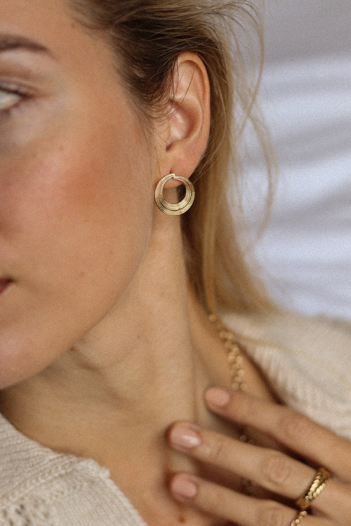 Boucles d'oreilles Marie - waekura