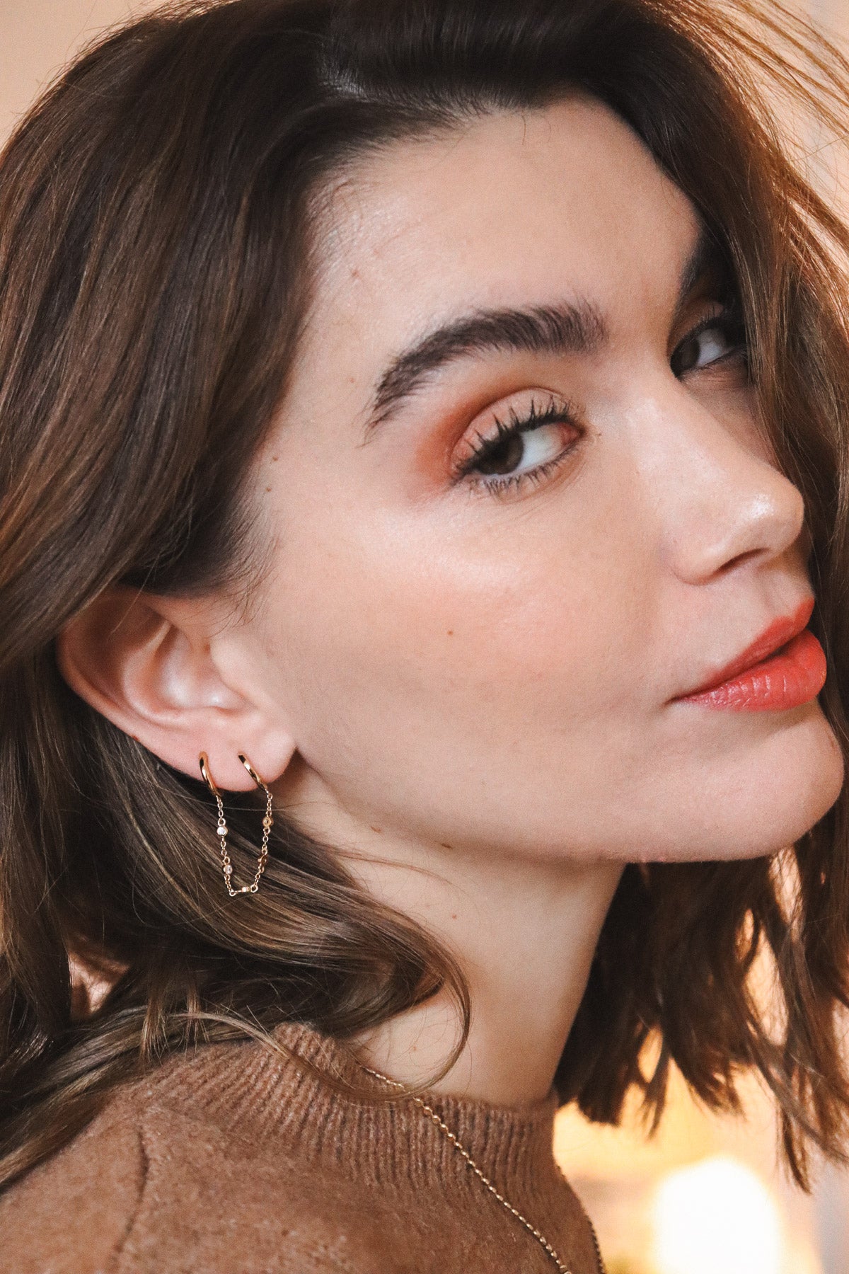 Boucle d'oreille Liam - waekura