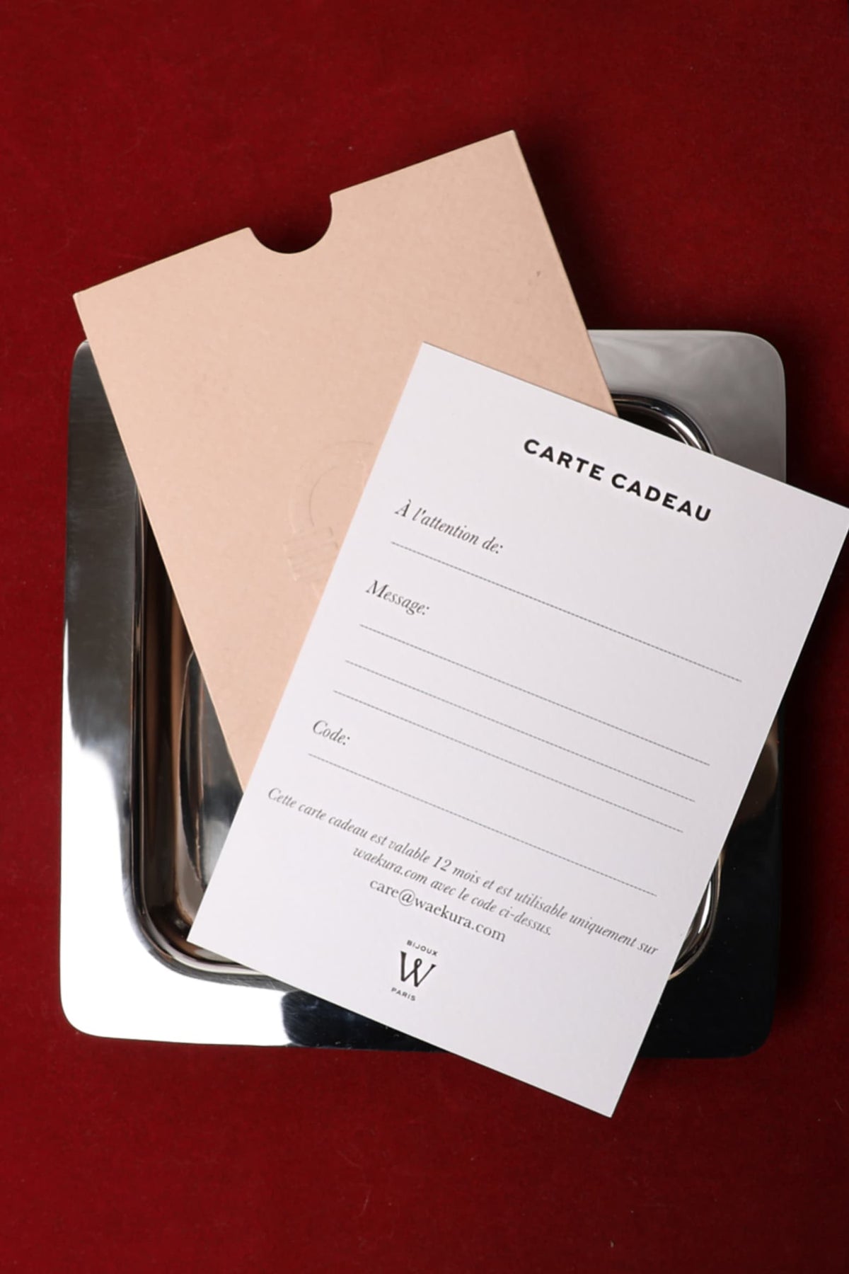 E-carte cadeau - waekura