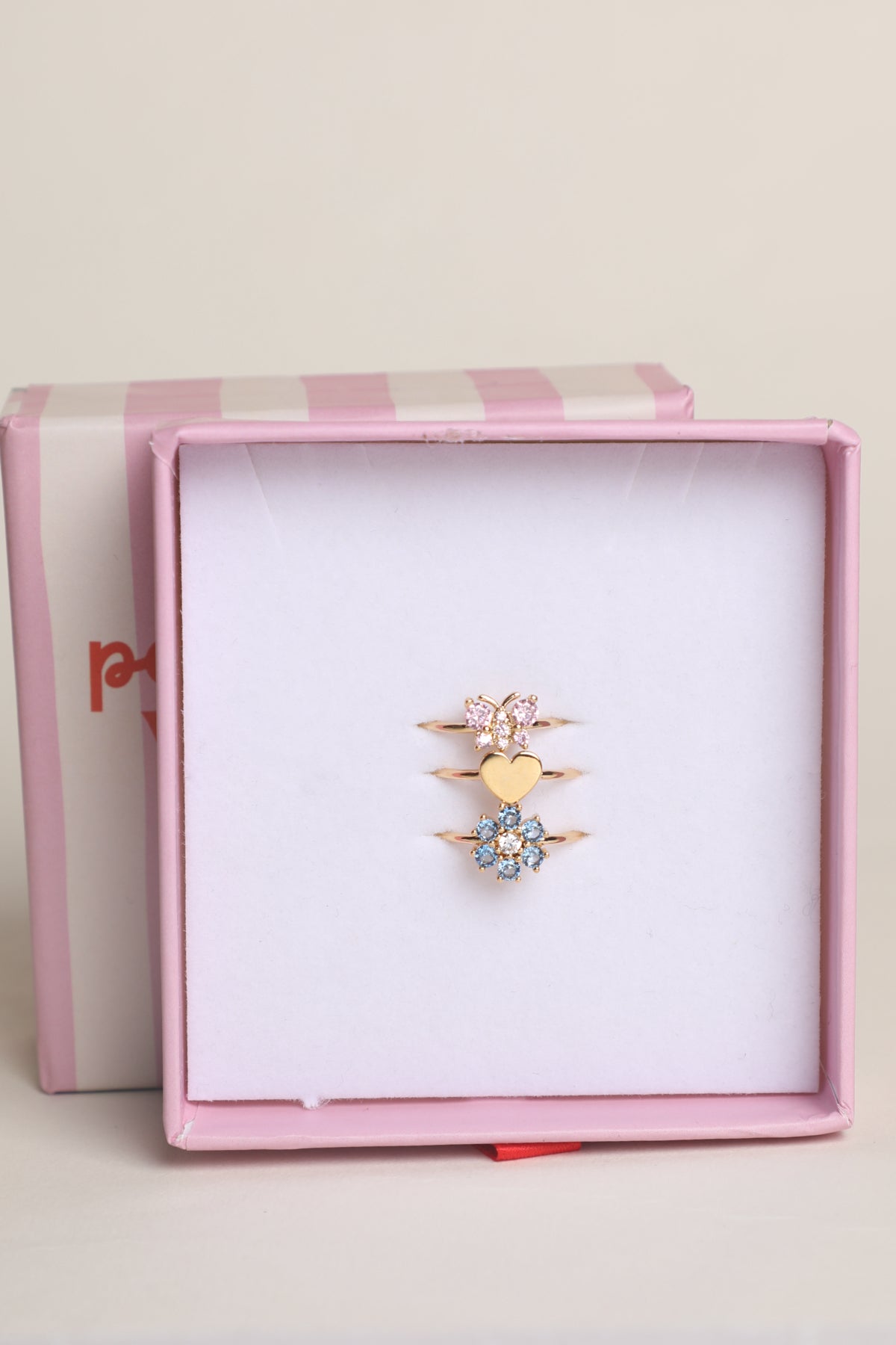 Coffret bagues - Le Printemps - waekura