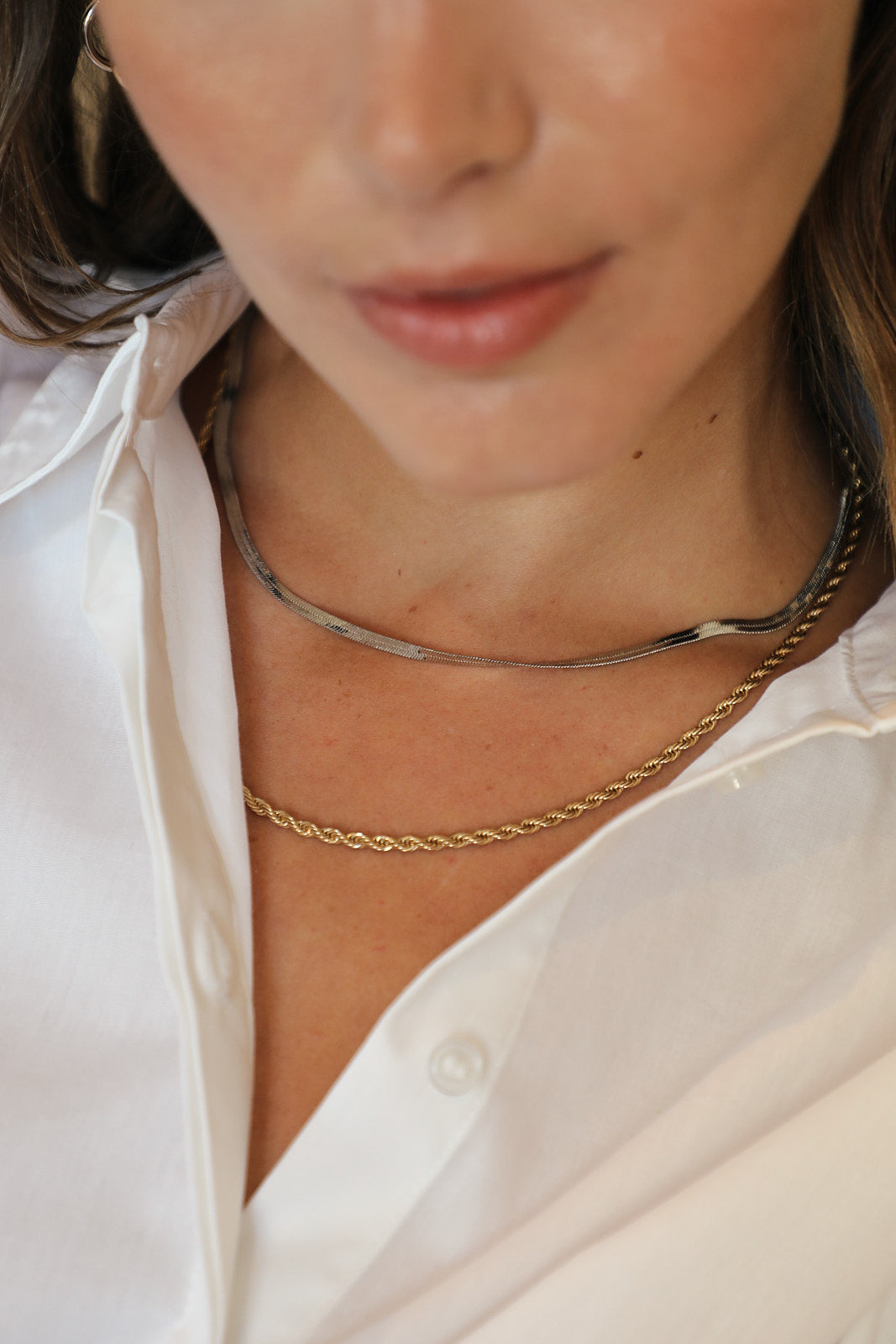 Collier Sohanne - Palladium - waekura