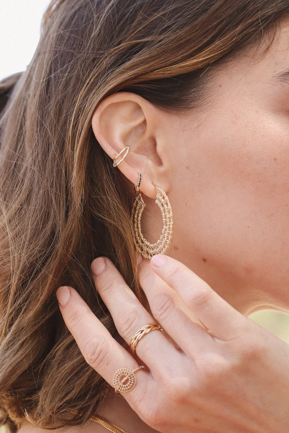 Earcuff Elina double - waekura