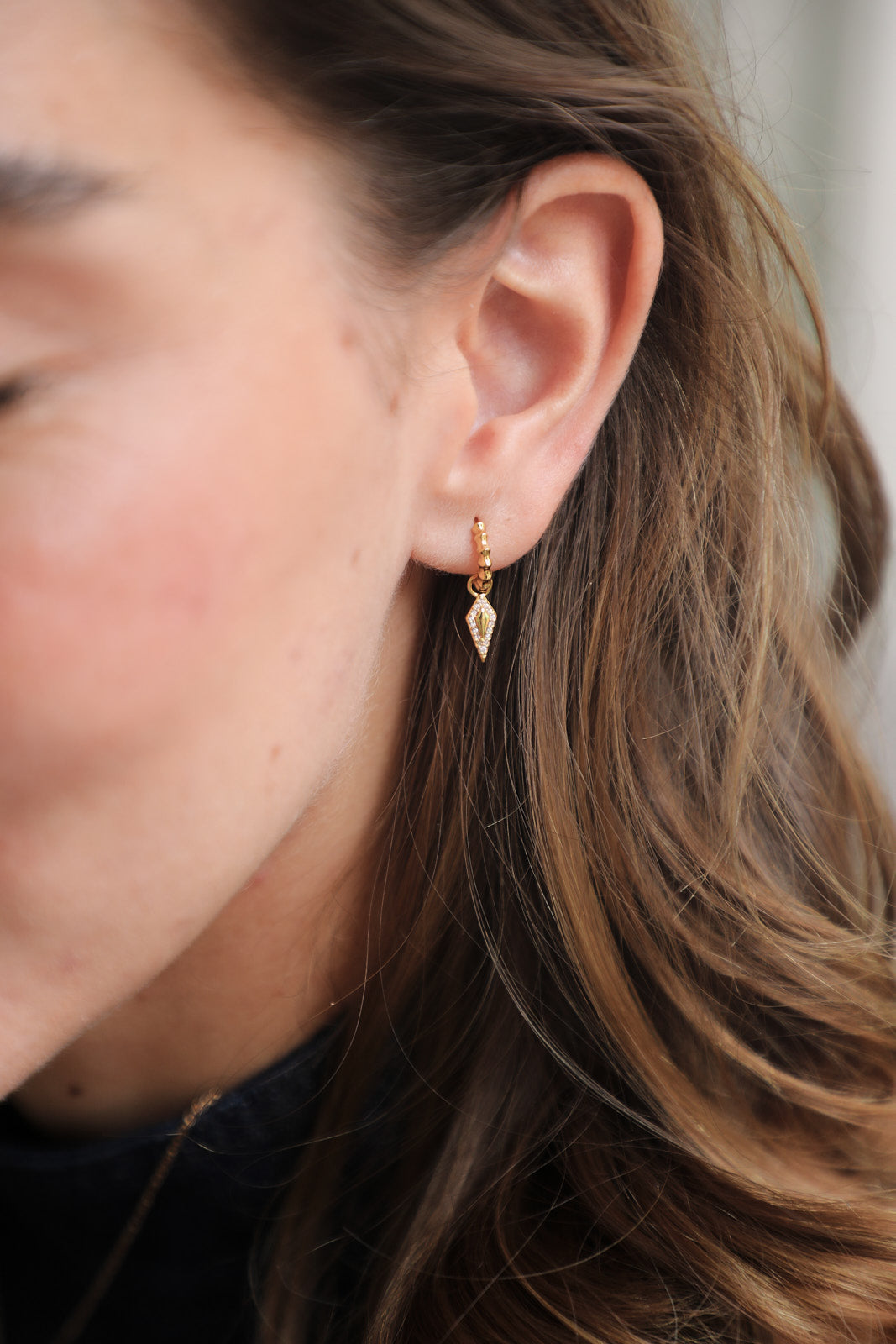 Charms Losange brillant - waekura