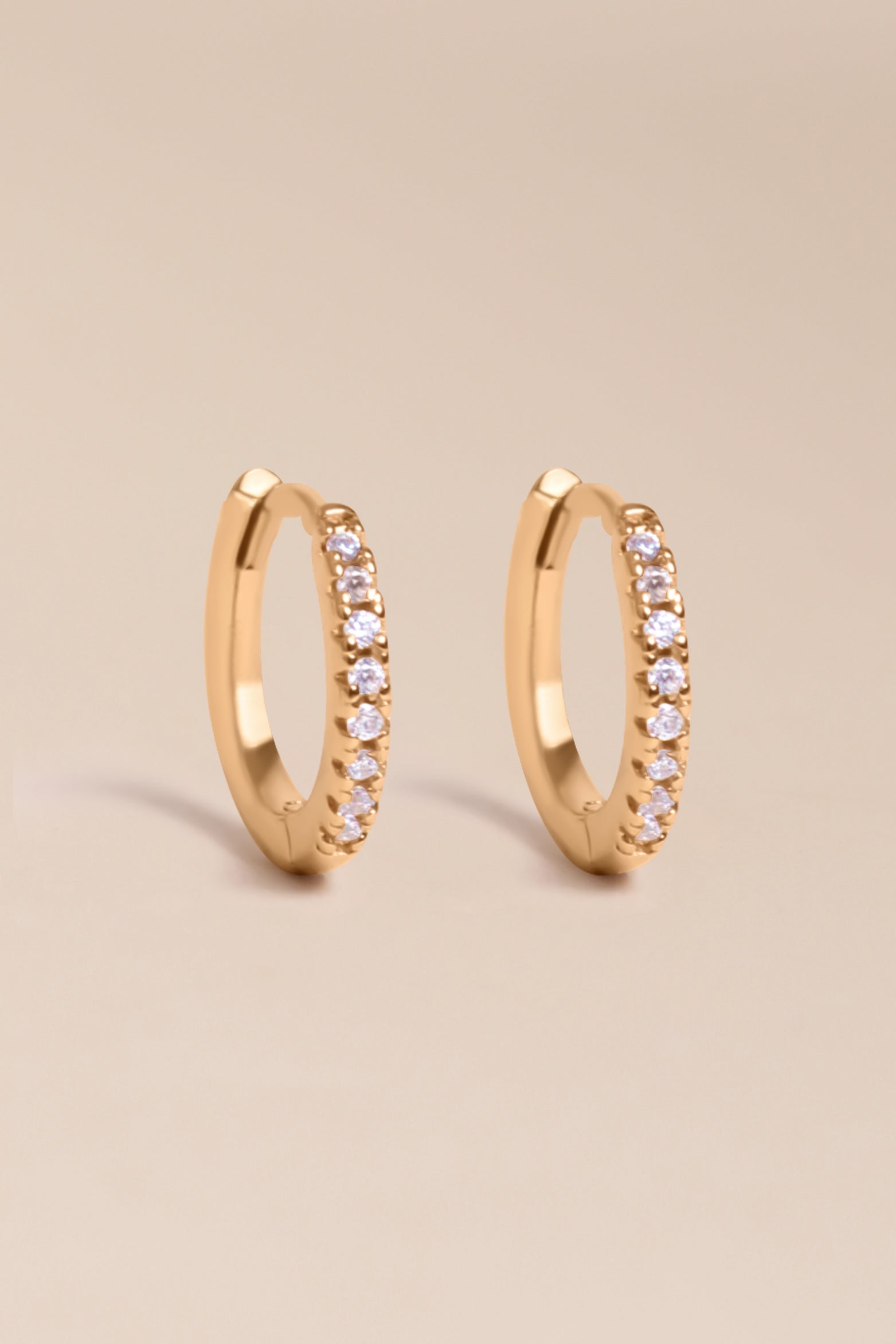 Mini créoles brillant - waekura