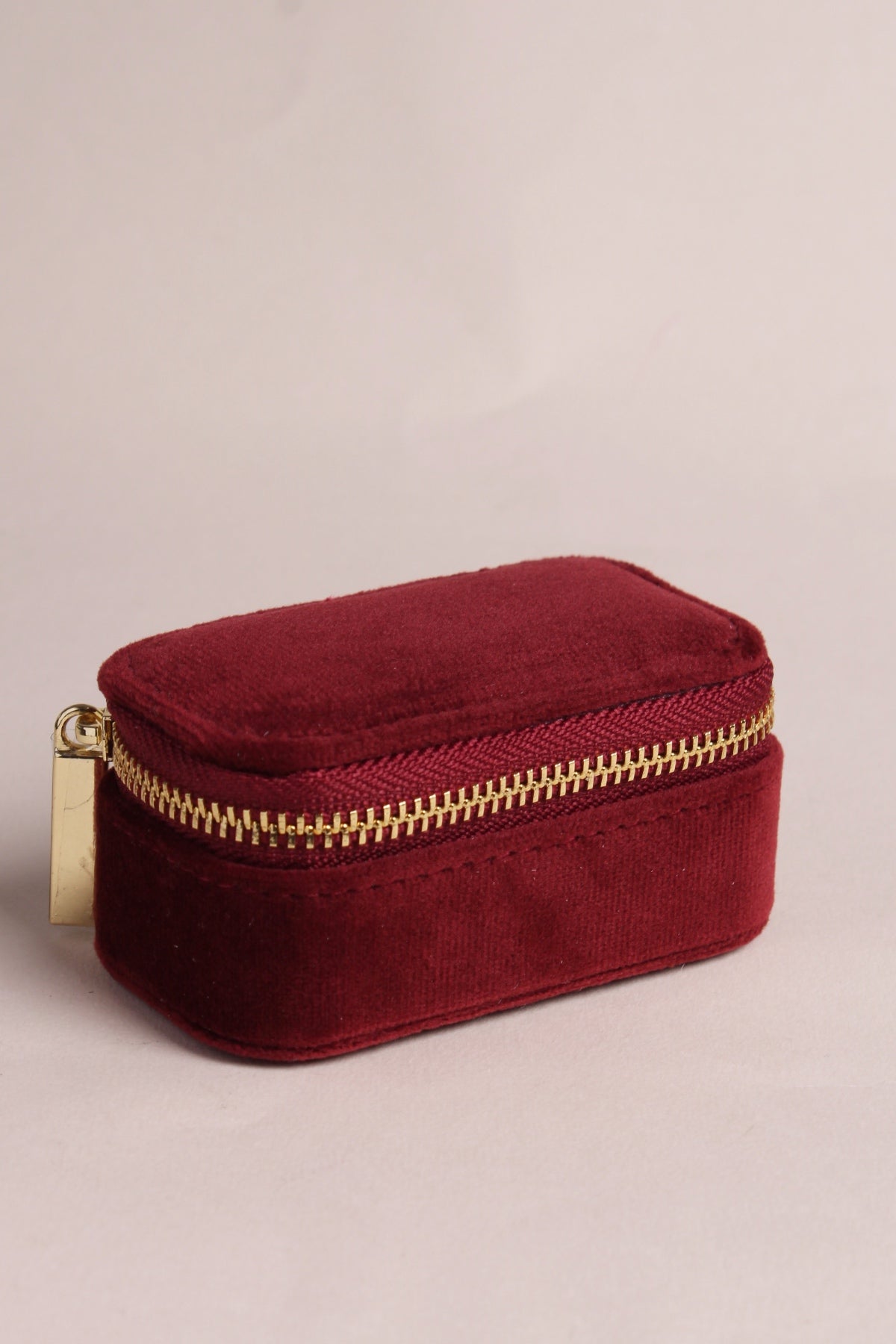 La Mini Boîte à Bijoux - rouge griotte - waekura