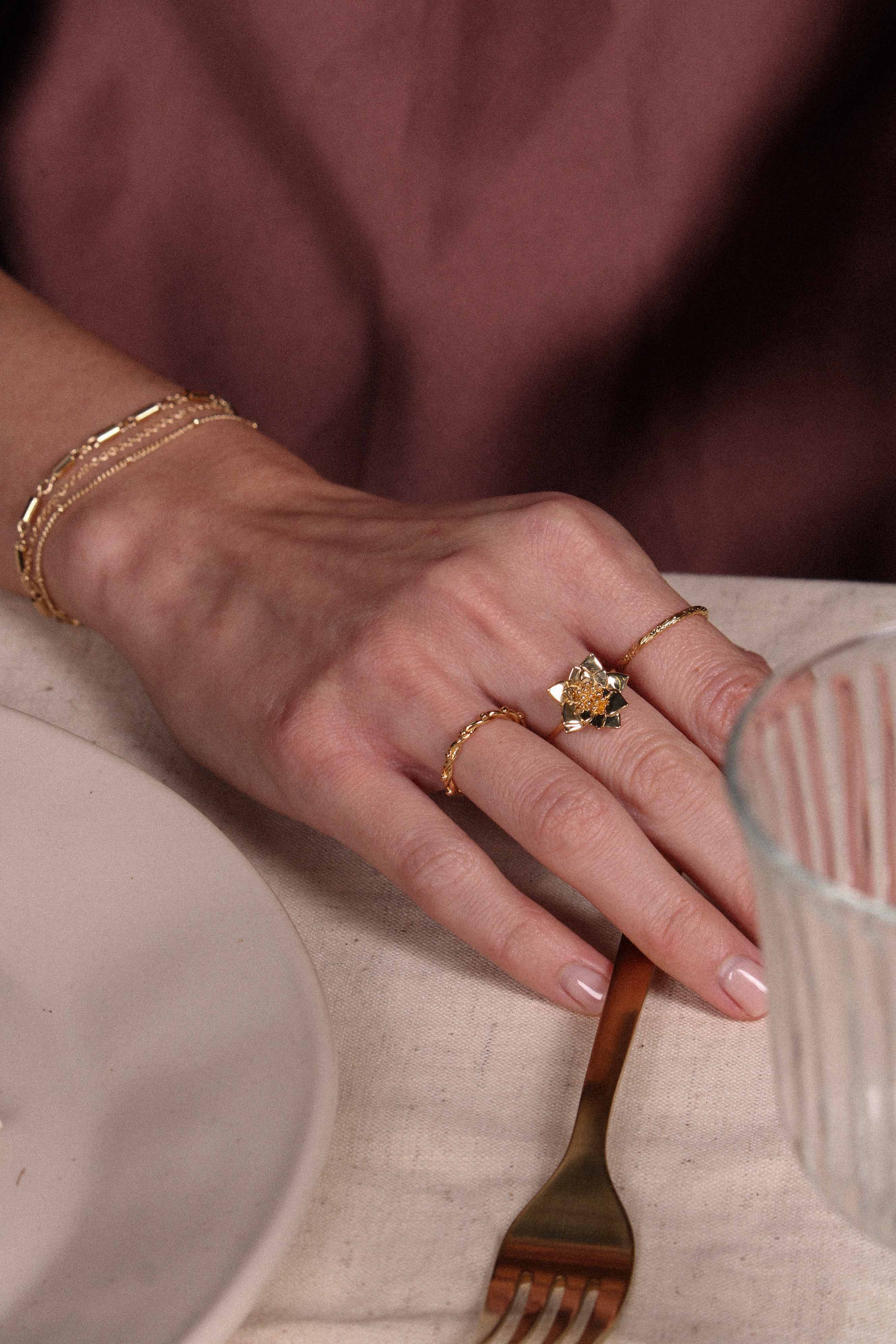 Bague Rosia - waekura