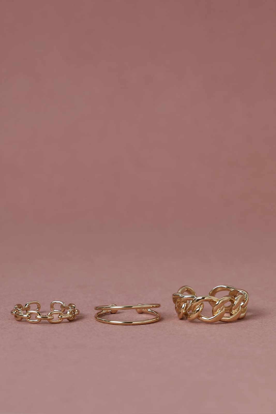 Trio de bagues Simone, Rhéanne, Marcie