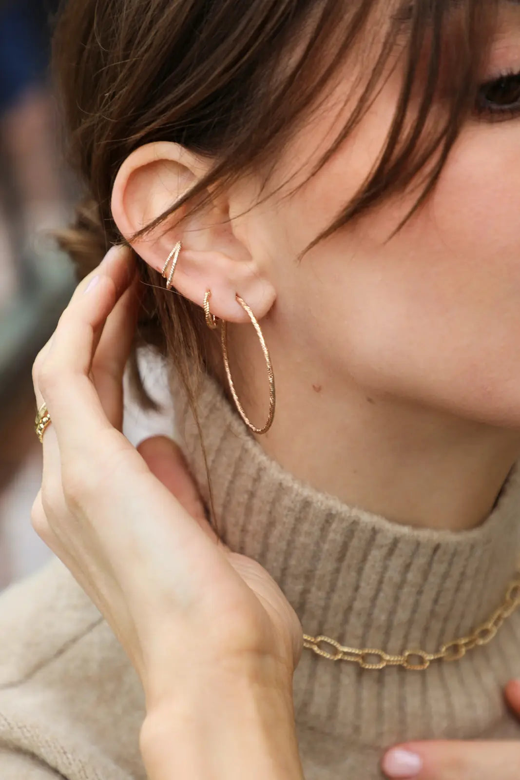 Composition Grace, mini tresse, Elina double