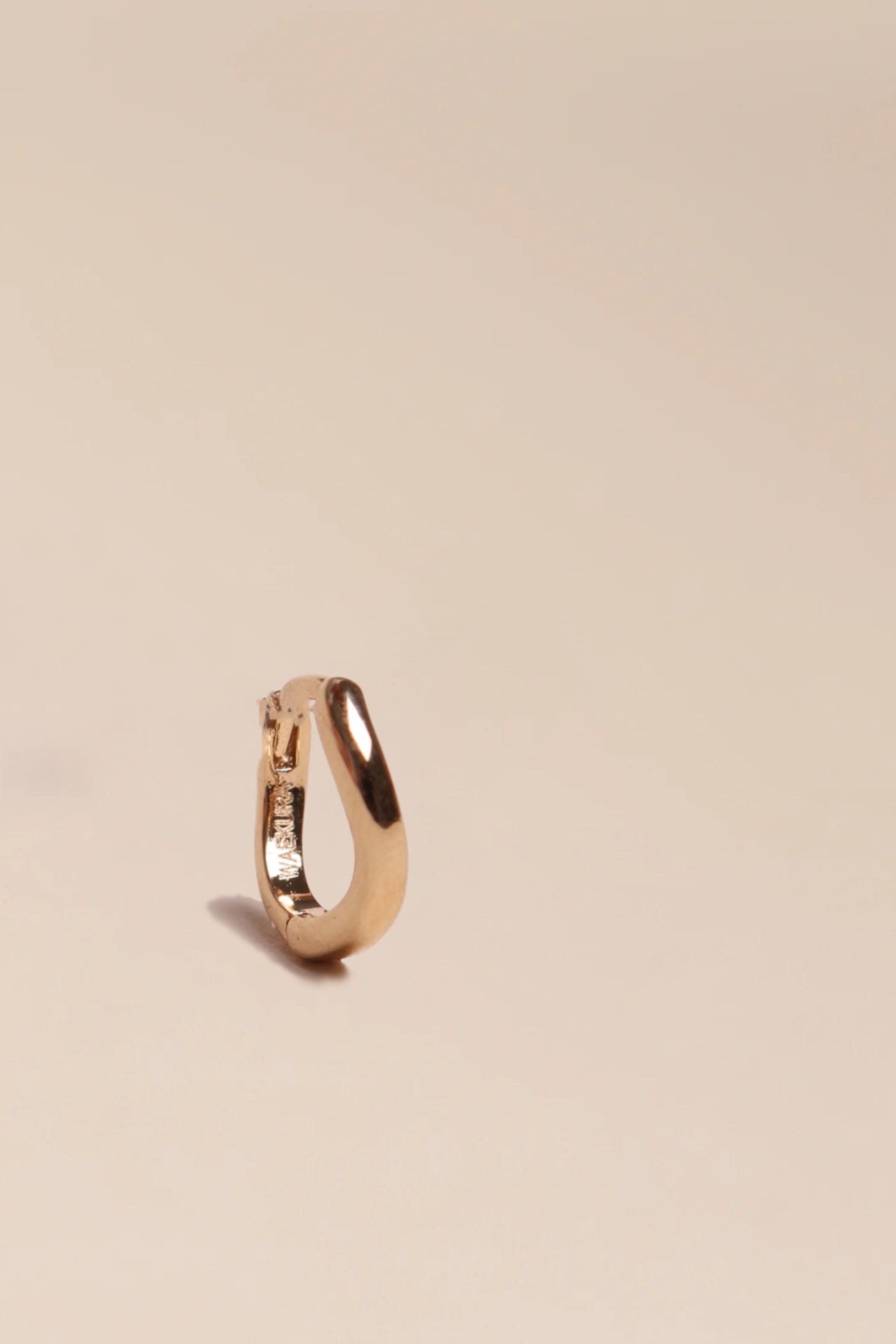 Mini créoles Twist - waekura