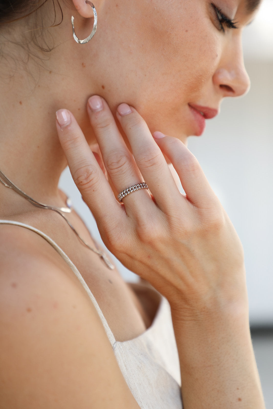 Bague Florine - Palladium - waekura