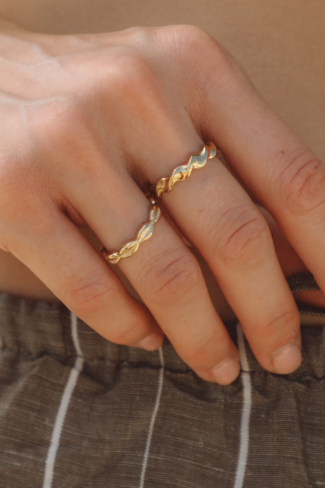 Bague Wave