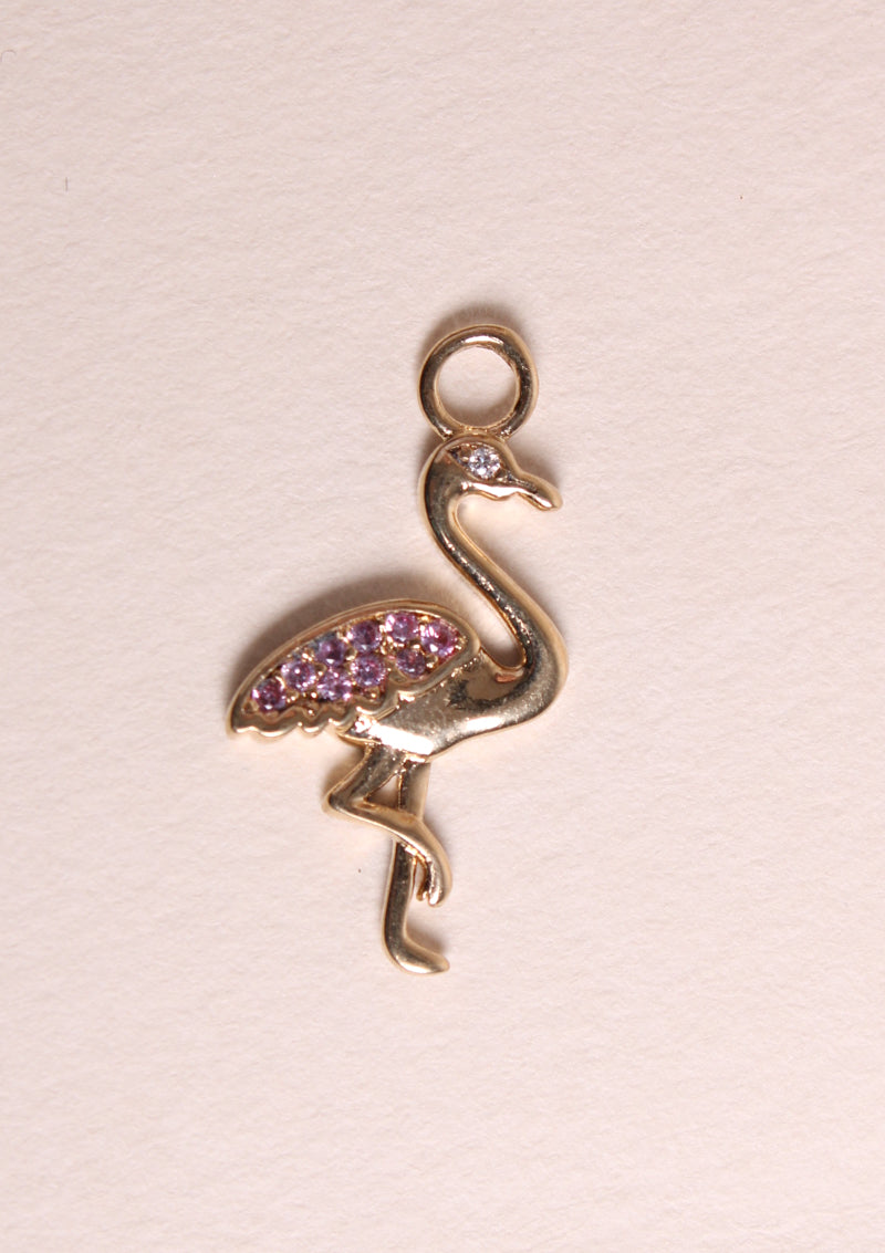 Charms Flamant Rose - waekura