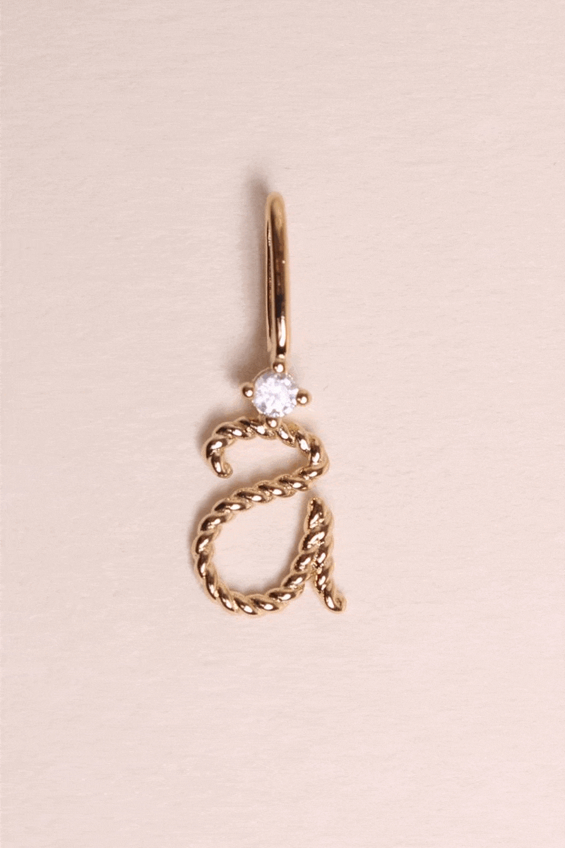 Pendentif Lettre - waekura