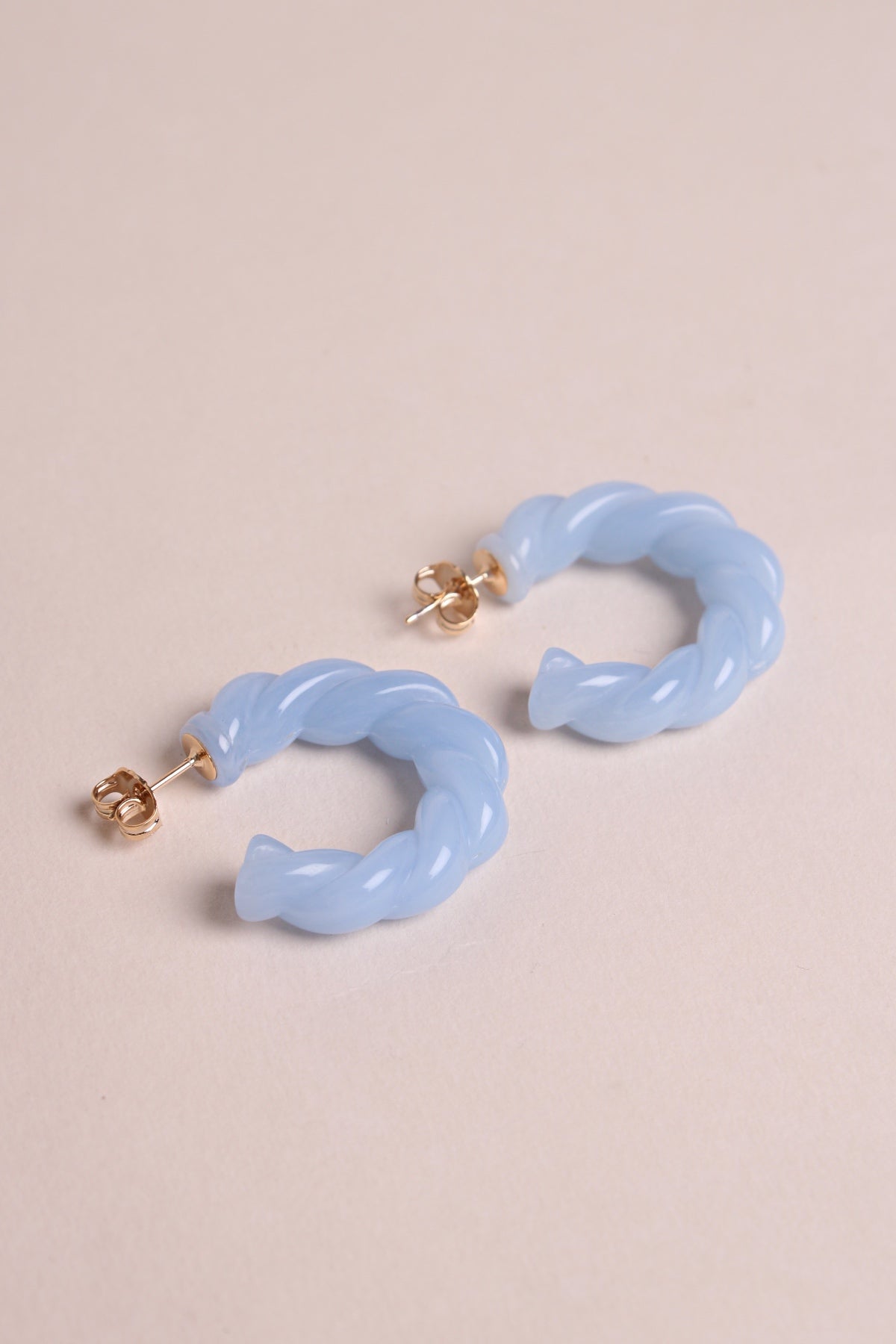 Roma earrings - Baby blue - waekura