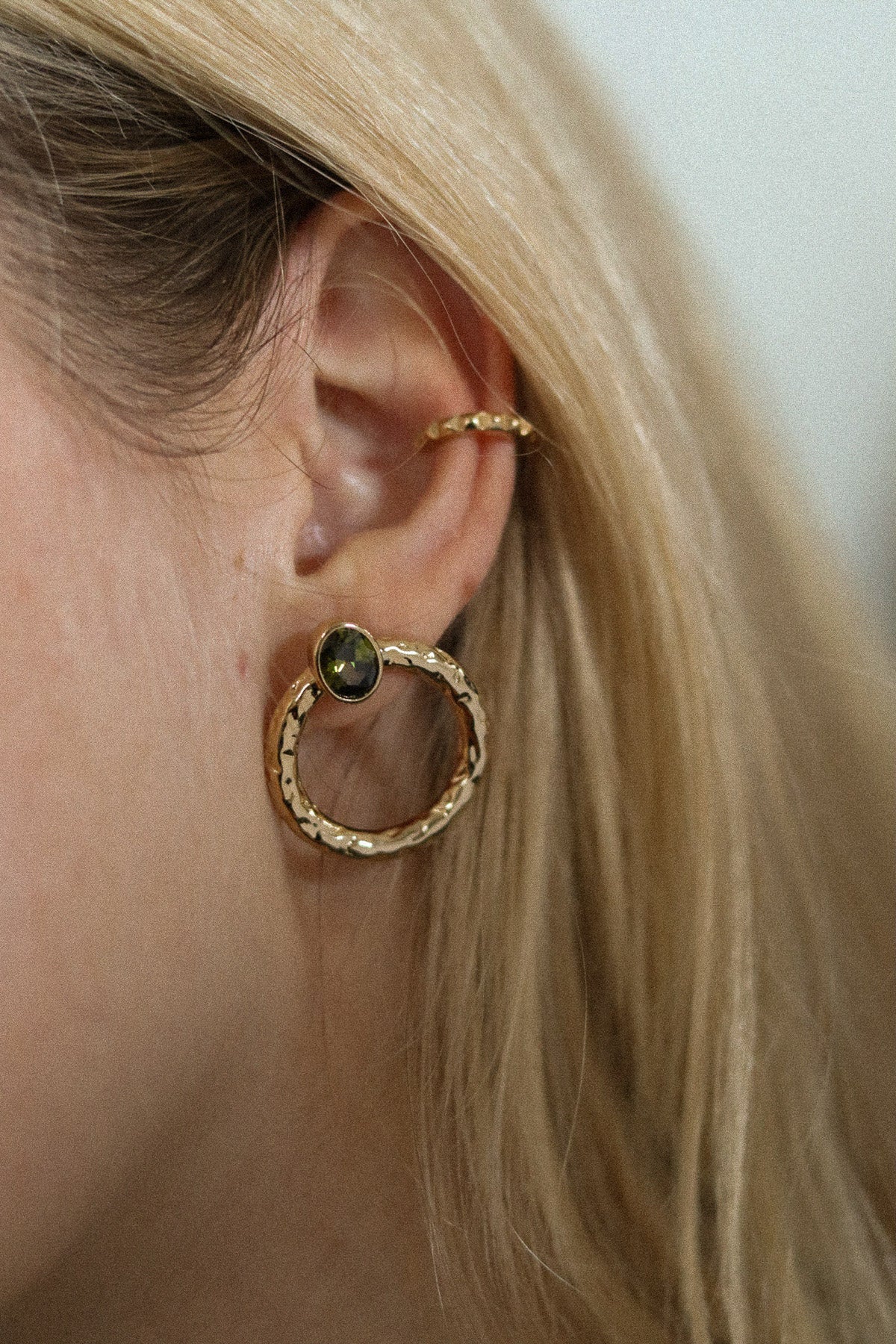 Alexis peridot earrings - waekura