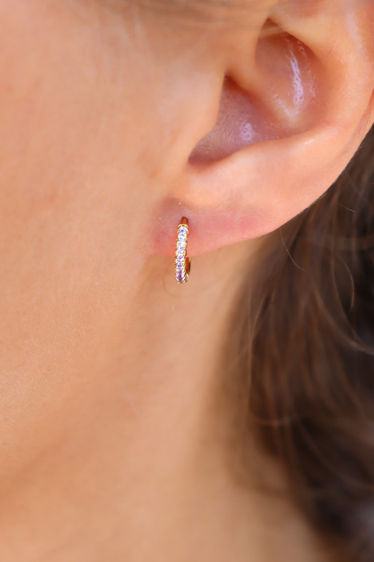 Earrings Lavender - waekura