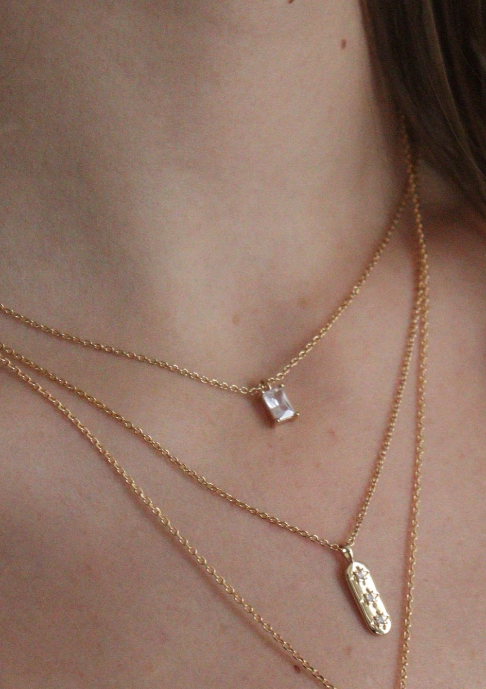 Necklace Oscar - White - waekura