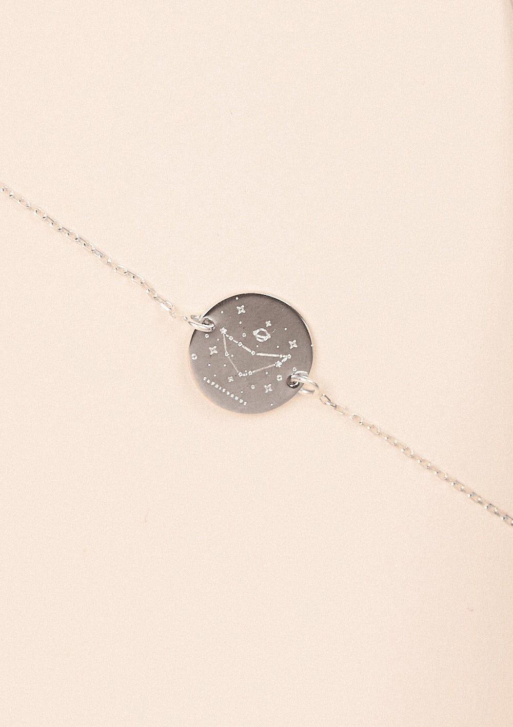 Silver zodiac constellation bracelet - waekura