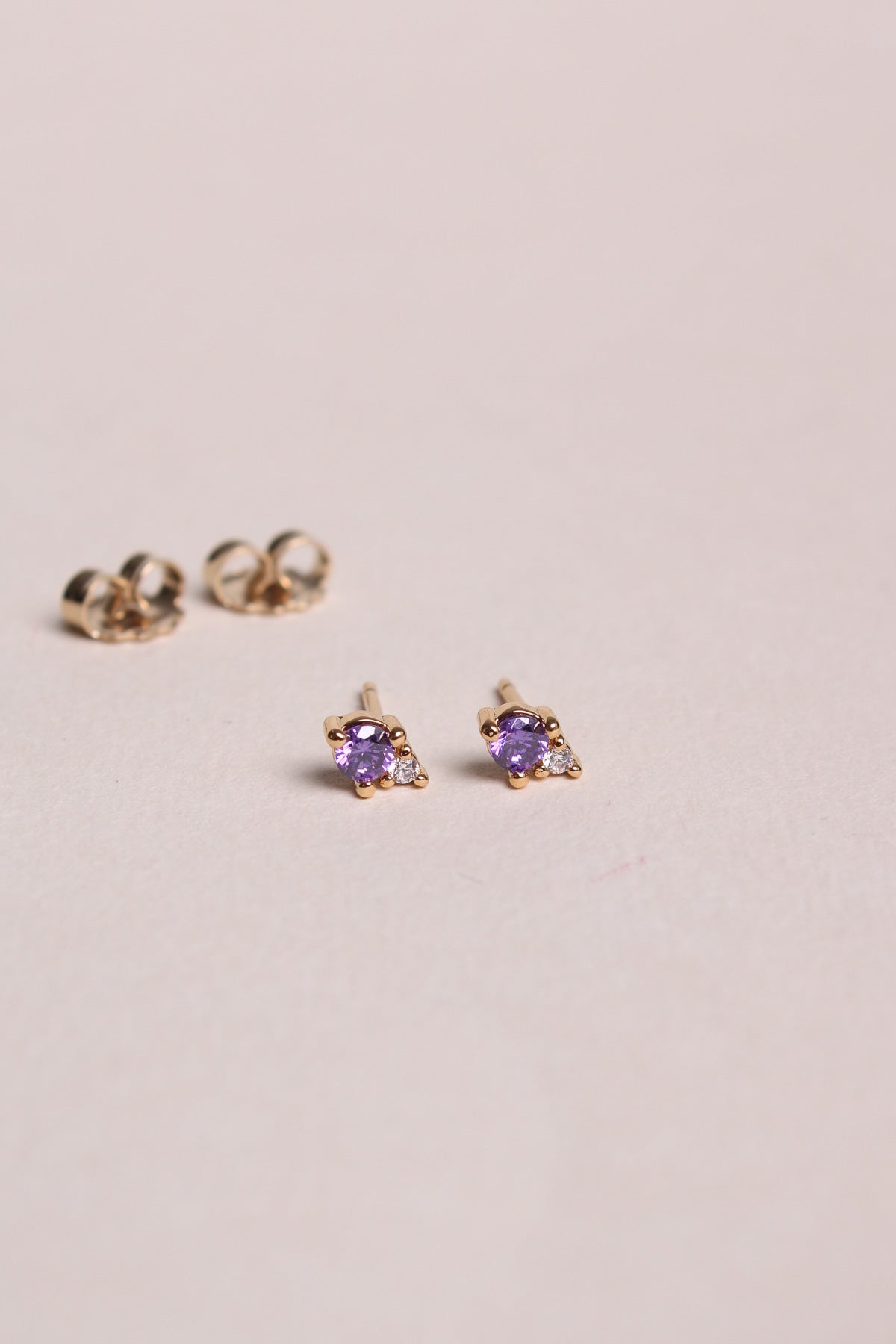 Filae Earrings - Purple - waekura