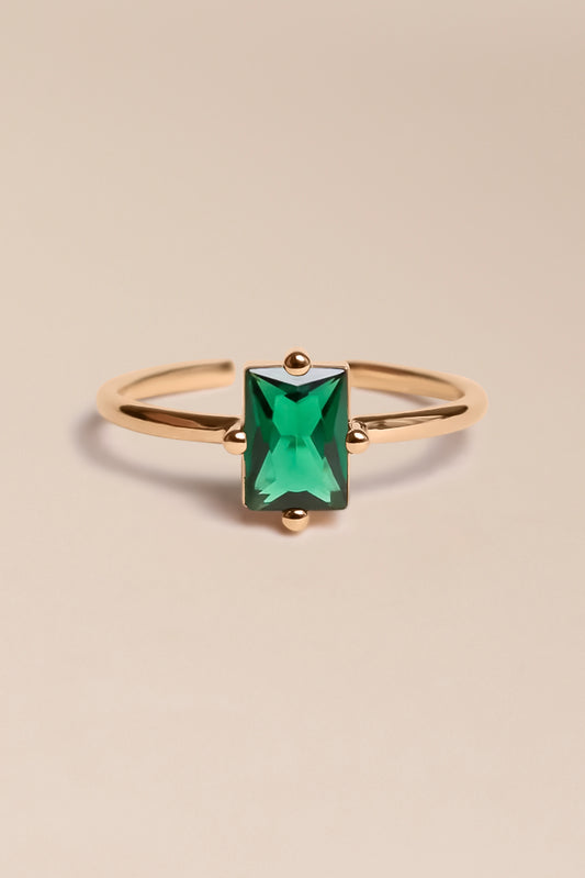 Bague Madeleine Vert - waekura