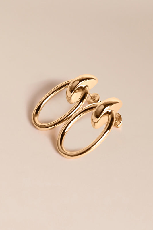 Boucles d'oreilles Rose - waekura