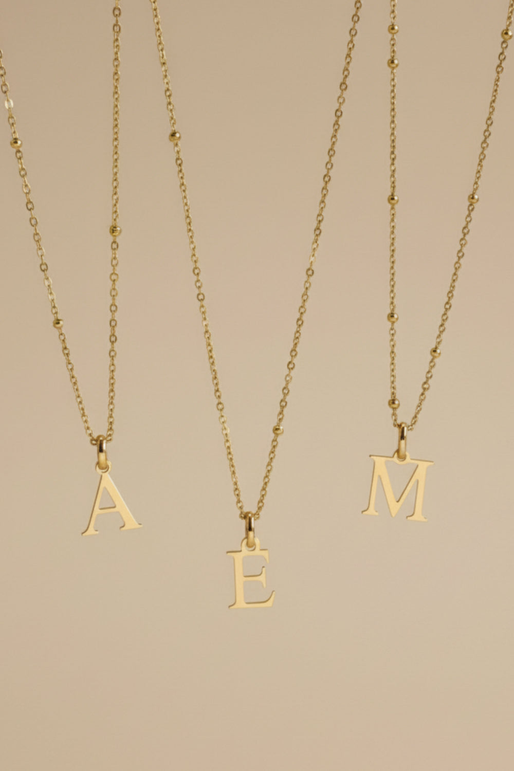 Collier Lettre (N à Z) - waekura