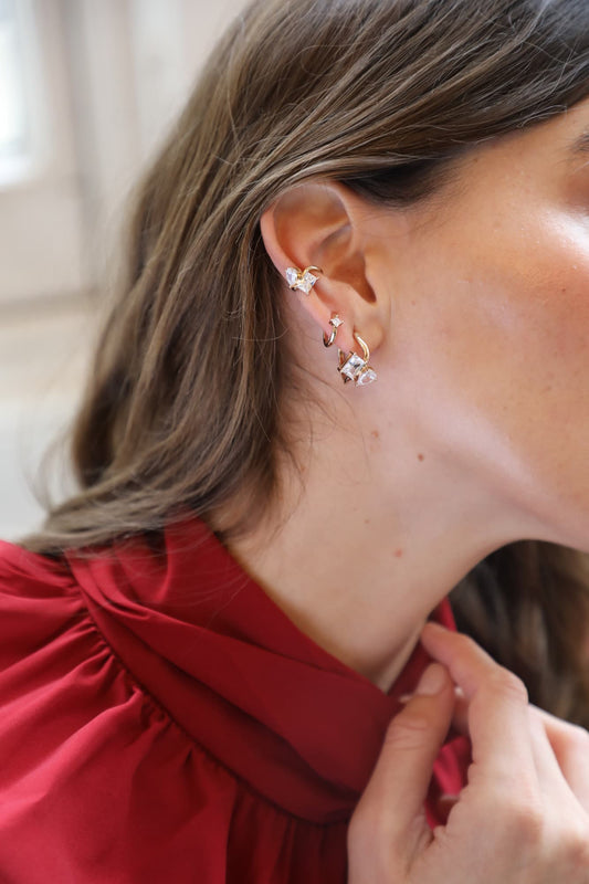 gio earcuff boucles mini brillant