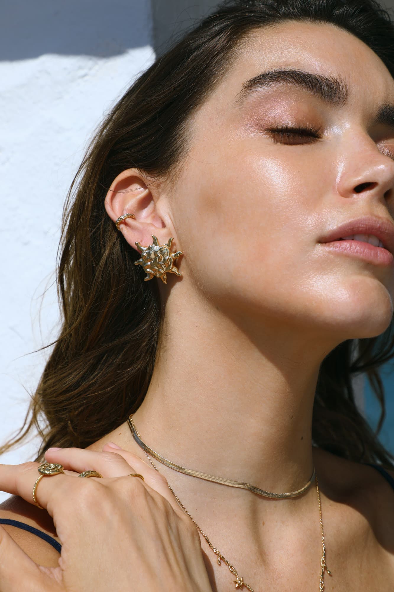 Boucles d'oreilles Sol