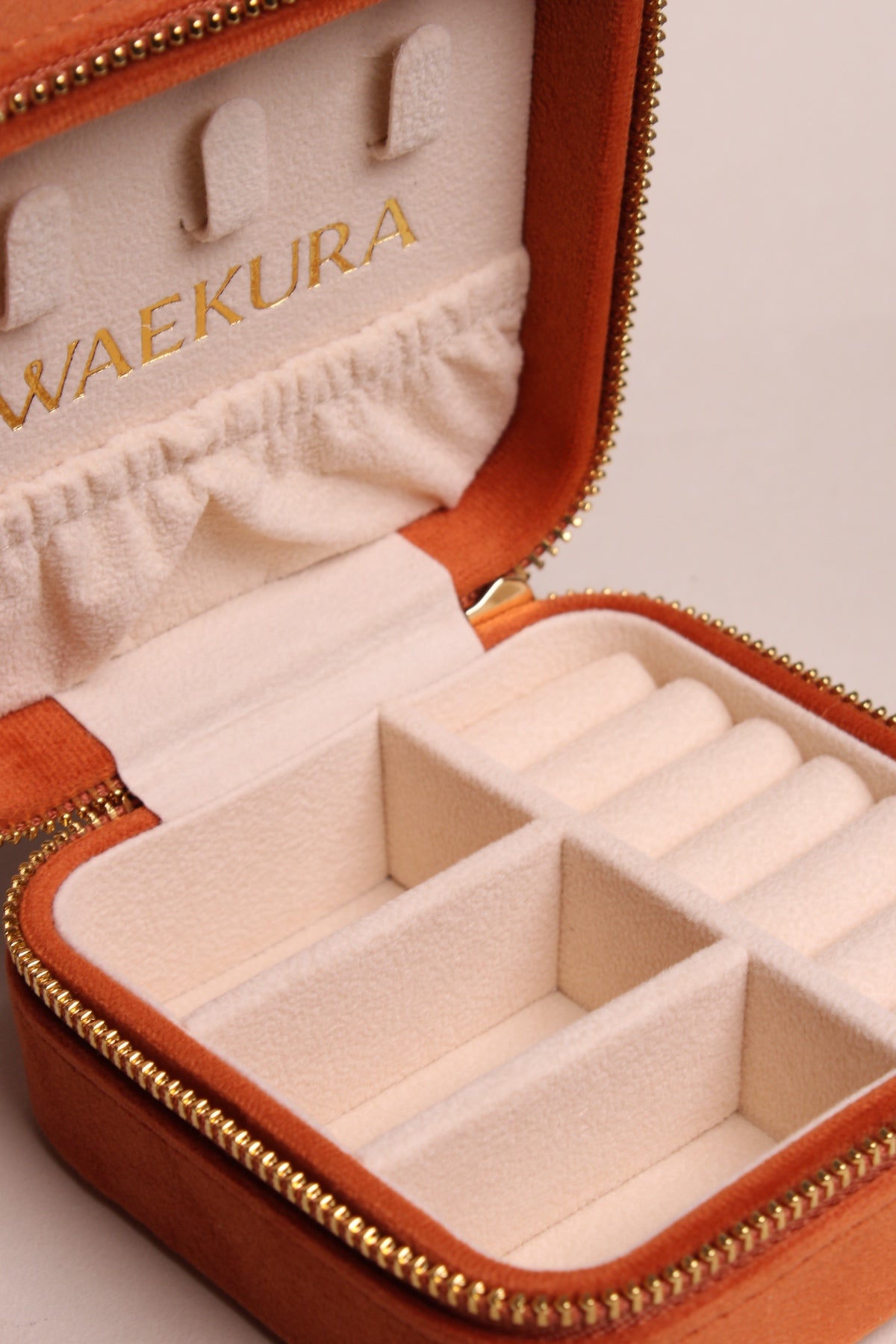 La Boîte à Bijoux - orange terre cuite - waekura