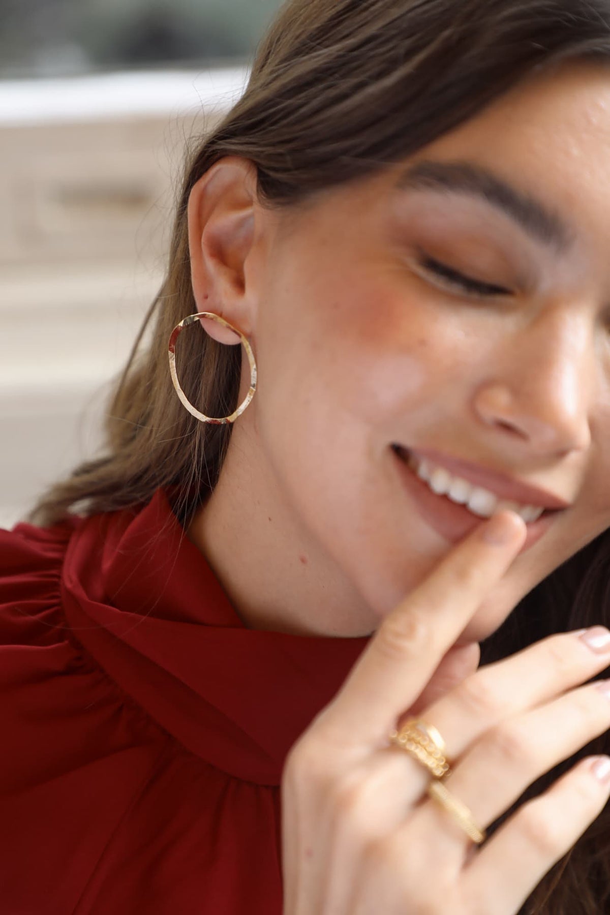 Boucles d'oreilles Alice L - waekura