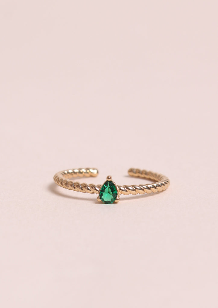 Bague Basilic - Verte - waekura