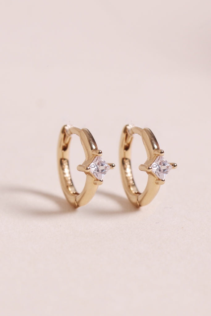 Mini créoles Zircon - waekura