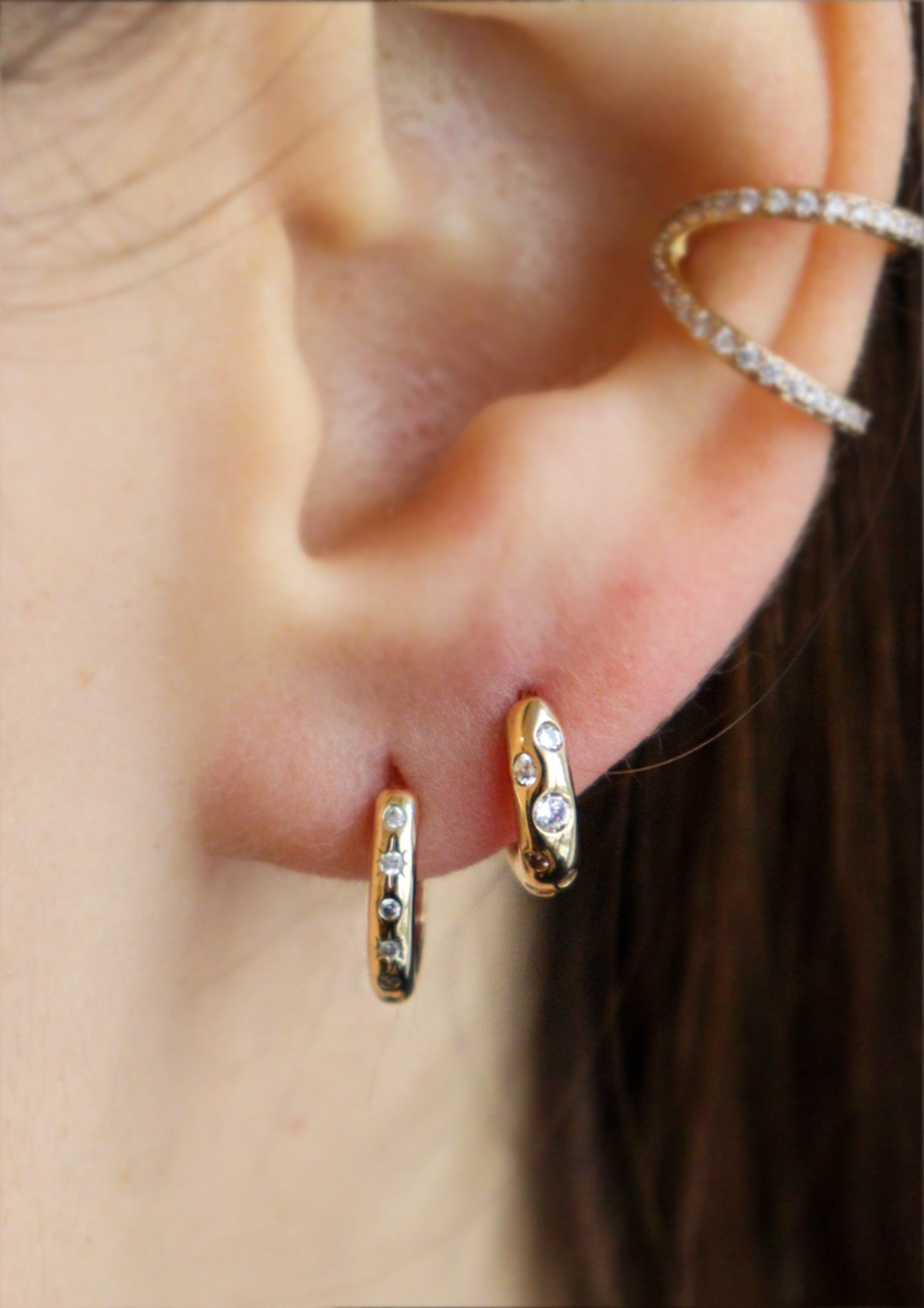 Boucles d'oreilles Quitterie - waekura